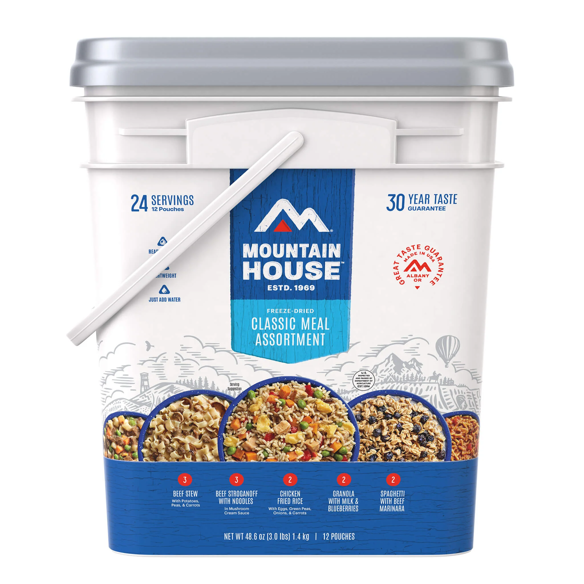 The 5 Best Companies That Sell Shelf-Stable Food 81635 classic meal assortment bucket front 5000x