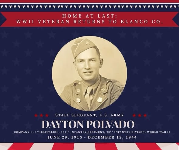 After 81 Years Missing: WWII Soldier Dayton Polvado Is Finally Coming Home to Texas 670280510 18332968777301459 5229493169706441087 n