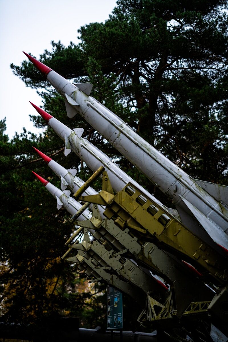 Iran Rejects Nuclear Concessions in U.S. Talks, Raising Questions About the Future of Diplomacy A group of missiles sitting on top of each other