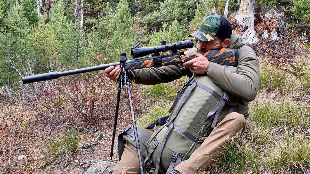 suppressor shooting position